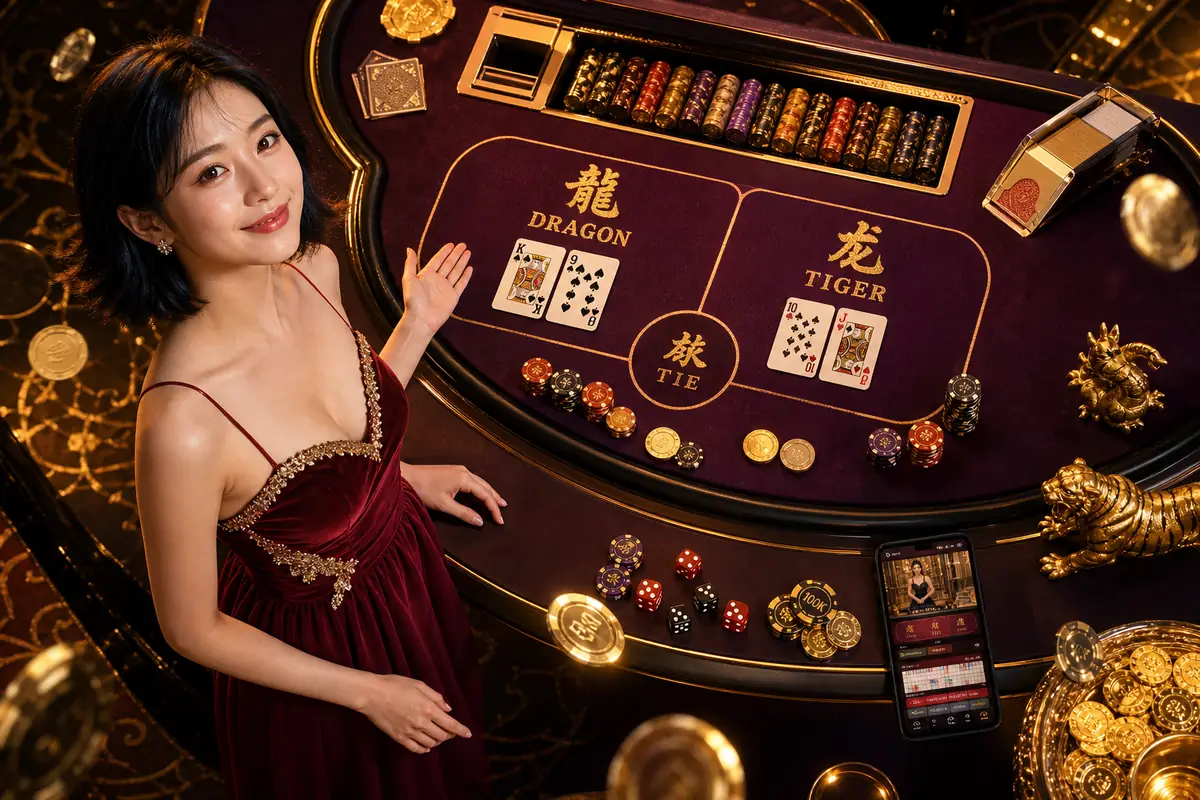 mea44 Casino suasana studio dealer langsung